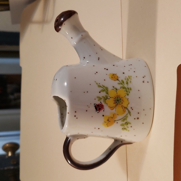 Vintage Lorrie Design Japan ceramic  Wellcome to my Garden little Ladybug - Picture 3 of 4